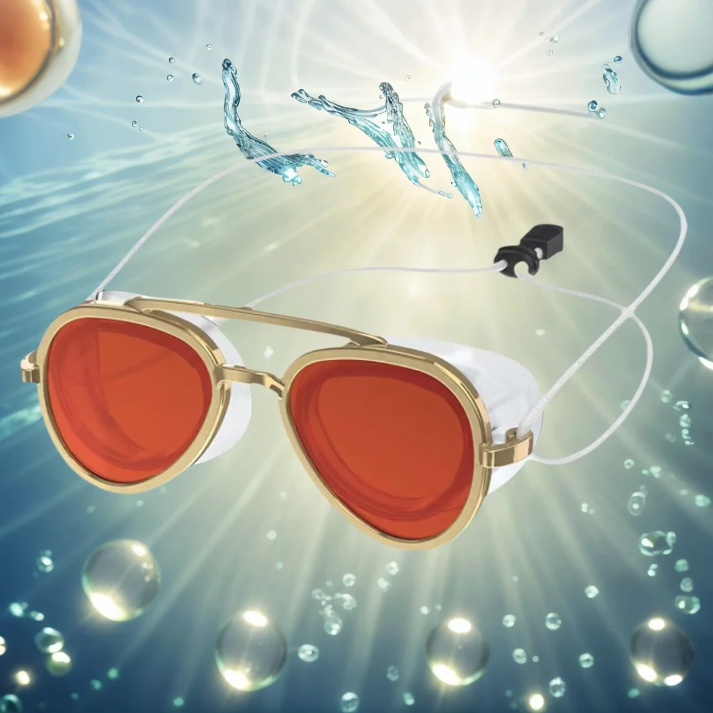 Full-View Adjustable Anti-Fog Swim Goggles 5