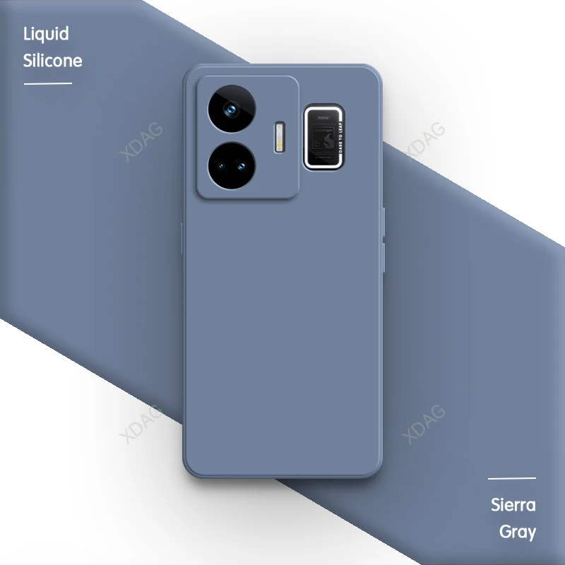Premium Liquid Silicone Phone Case with Lens Protection - Durable Back Cover