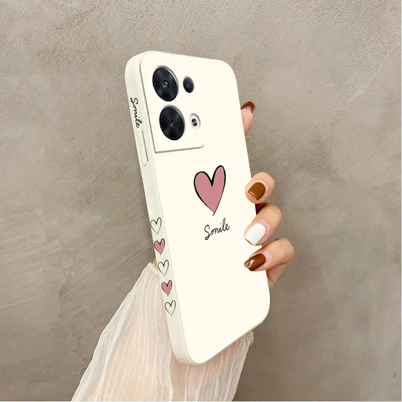 Big Red Heart Liquid Silicone Phone Case
