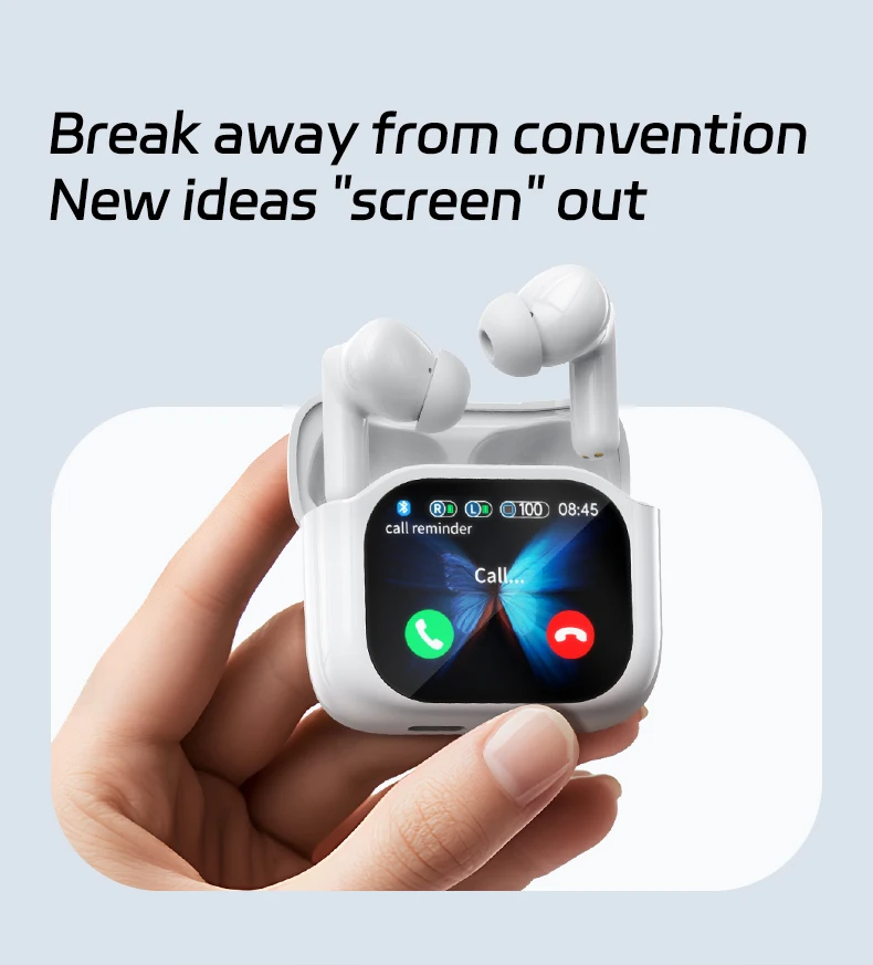 AI Translator Bluetooth 134Languages Bluetooth 5.4 Wireless Headphones Translation Earphones Waterproof Rating Long Battery Life Se326170f71af43338a9d216399eee70a0
