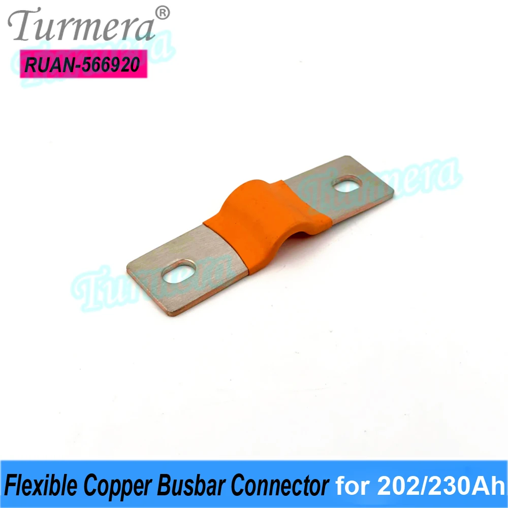 Bateria 12v Barramento Flexível Conector de Cobre Furo a Furo 56 mm mm 400a Uso em 200ah 202ah 230ah Turmera-lifepo4 - Image 6