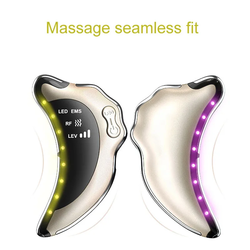 

RF Beauty Instrument Moisturizing Color Light Instrument EMS Micro-current Pulling Importing scraping instrument