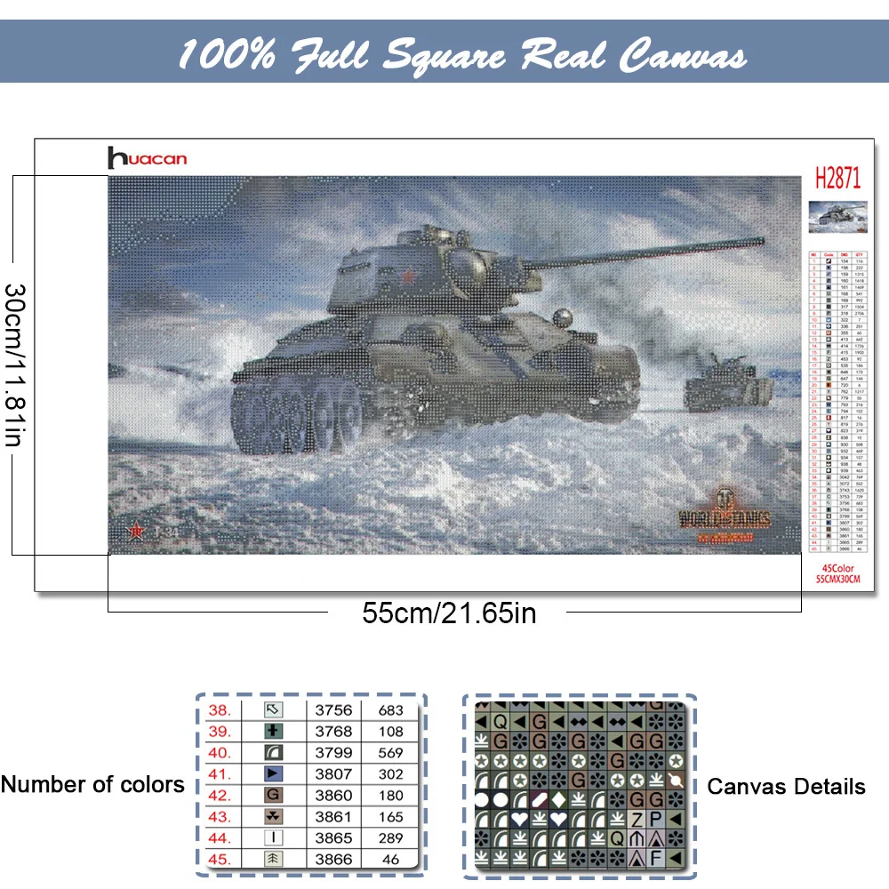 5D Diamond Painting Full Drill Aircraft Diamond Embroidery Tank Rhinestone Mosaic Cross Stitch Cartoon Craft Kits