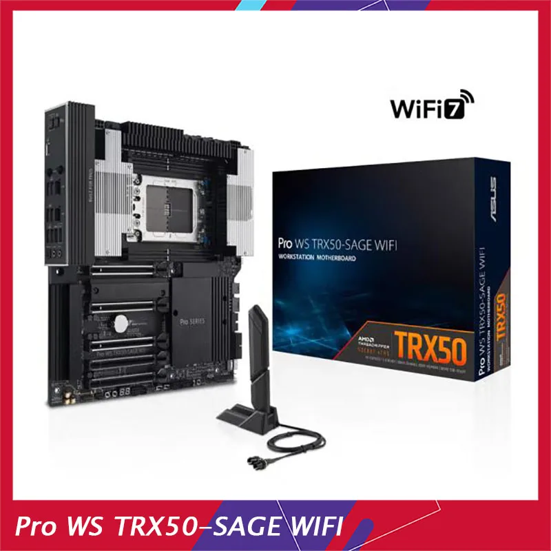 Per Asus Pro Ws Trx50-Sage Wifi7 Workstation Server Scheda Madre Supporto Serie 7000Wx