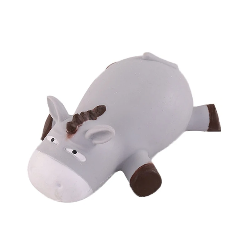 

Q0KB Donkey Shape Squeeze Toy New Year Party Antistress Squeeze Toy for Kids