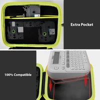 （CASE ONLY)Case Compatible with Brother P-Touch PTD220 D210 Home/Office Everyday Label Maker, Storage Holder Carrying Organizer 2