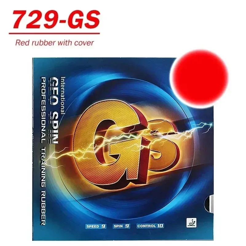 729 Friendship GS Professional Training Table Tennis Rubber RITC Geo Spin Ping Pong Rubber Soft and Good Control