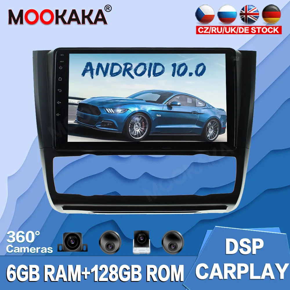 

For BMW 1 series 2008-2012 Car Radio CarPlay Android Navigation Multimedia Player Touch Screen DSP Stereo Head Unit