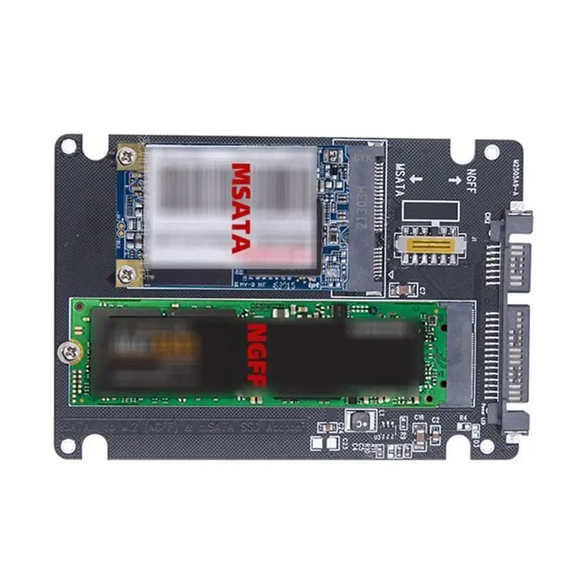 M.2 NGFF mSATA-Sata 어댑터 카드용 652F, M.2 NGFF SSD-2.5 SSD 드라이브용 M.2 SSD-2.5 Sat용 키용 B-M