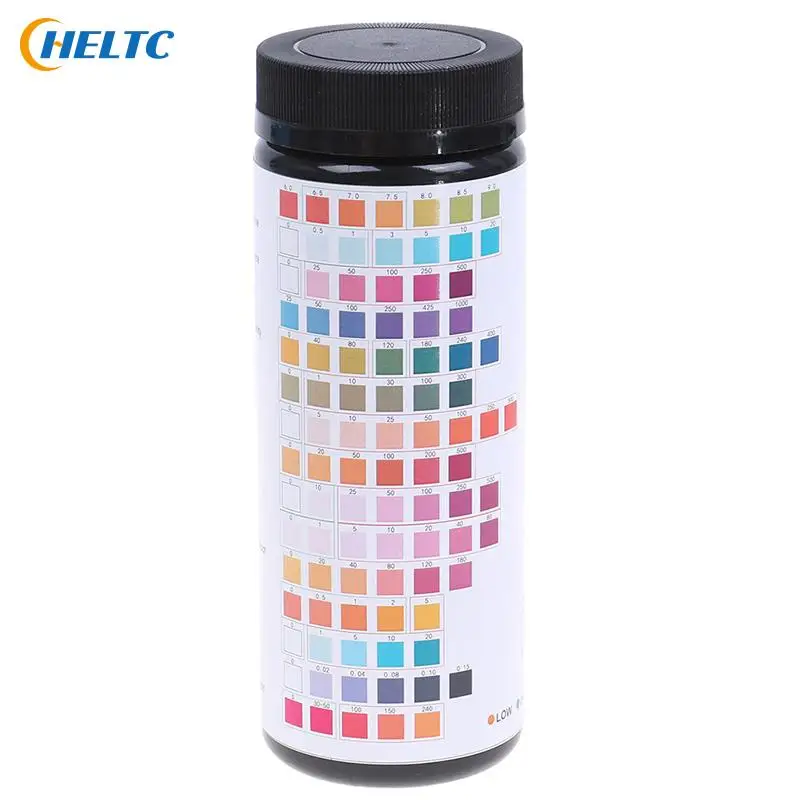 20-100PCS Alkaline Acid Indicator Meter Test Paper 4in1 Water Test Strip for Checking Water Quality Aquarium Fish Tank Pool