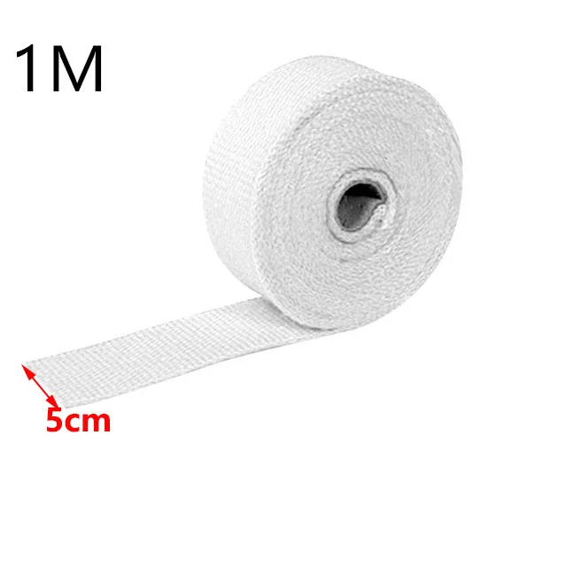 Enhanced Heat-Resistant Motorcycle Exhaust Insulation Wrap