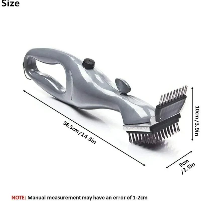 Barbecue Grill Outdoor Steam Cleaning Brushes BBQ Cleaner Suitable for Charcoal Scraper Gas Accessories Cooking Kitchen Tool
