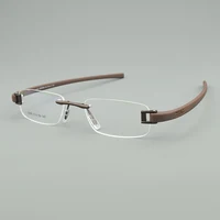 TR90 Титановая оправа для очков для мужчин и женщин 5069 Винтажная квадратная оправа для очков для близорукости по рецепту 2025 Оптические очки для чтения — изображение 2