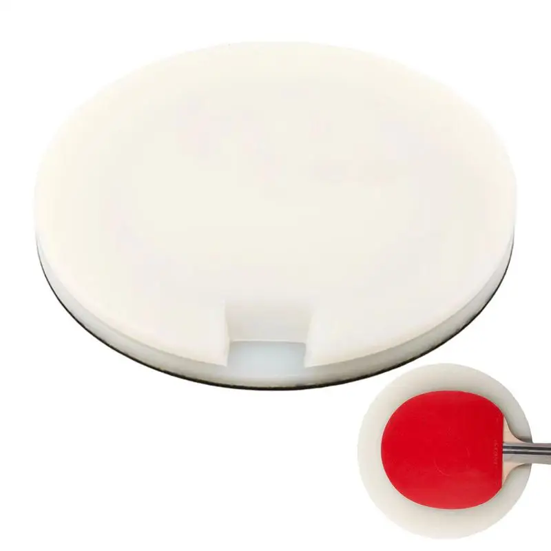 Rubber Cutting Table For Racket Stainless Steel Rubber Table Tennis Cutting Board Racket 360 Degree Rotatable cutting table