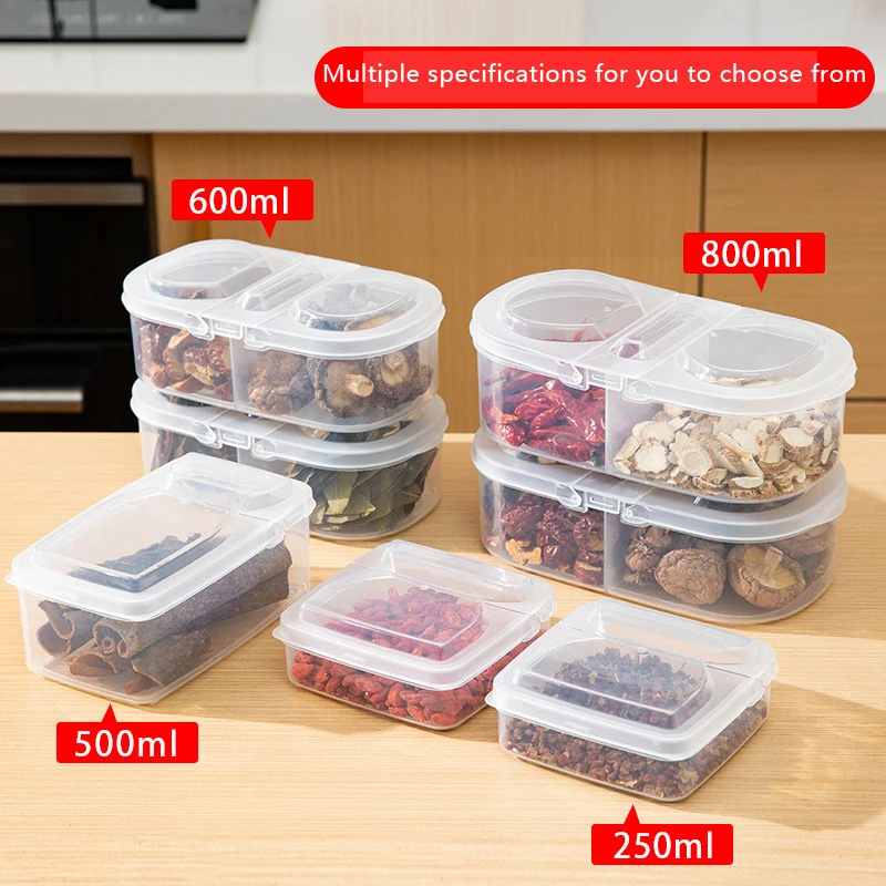 

Бытовой Кухонный Контейнер для специй, прозрачная откидная крышка для специй, Вертикальная крышка, контейнер для хранения фруктов