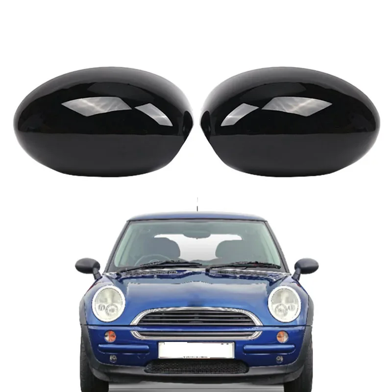 

Car Side Rear View Mirror Cover Caps RHD for Mini Cooper R50 R53 Hatchback 2000 2001 2002-2006 for R52 Convertible 2004-2008