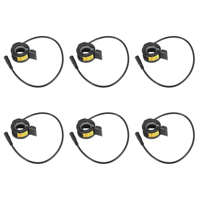 6X Thumb Throttle For Bafang Mid Drive Motor Conversion Kits 36V 48V 52V 250W 500W 750W 1000W Waterproof 3Pin Female