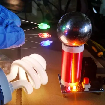 Mini bobina di tesla Kit fai da te Kit di saldatura elettronico fai-da-te, giocattolo scientifico e fisico