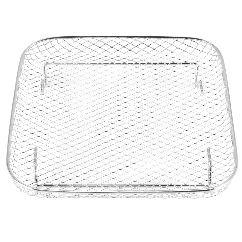 8 Inch Air Fryer Rack for Instant Vortex Air Fryer,for Philips,for COSORI Fryer,Square Three Stackable Dehydrator Racks