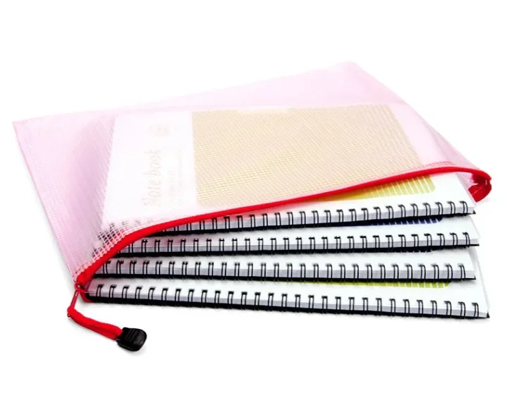Waterproof Document Bag Filing Products Folder Office School File Folder Book Pencil Pen Case Bag Supplies Random Color 1pc File Bag Office Folder Binder Folder