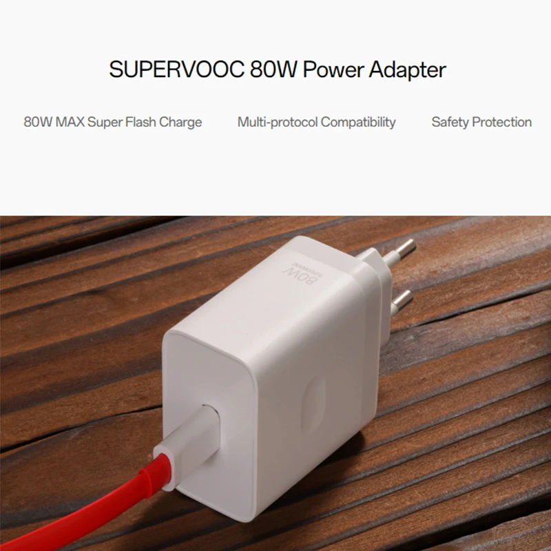 OnePlus SUPERVOOC 80W Netzteil – EU-Version, Ultr Produktbild-Vorschau 6