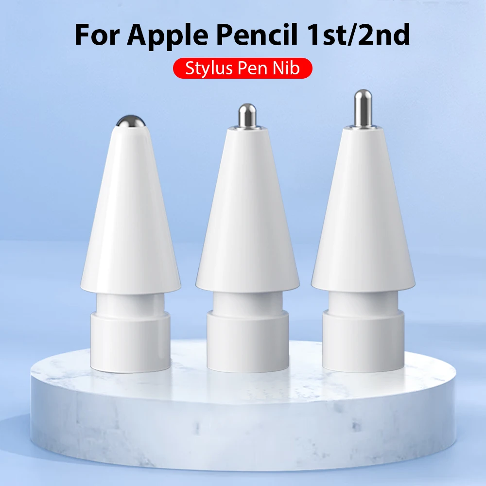 

For Apple Pencil 1st 2nd Generation Tip For Apple Pencil Nib Double-Layered For iPencil Tips For iPad Stylus Pen Replacement Nib