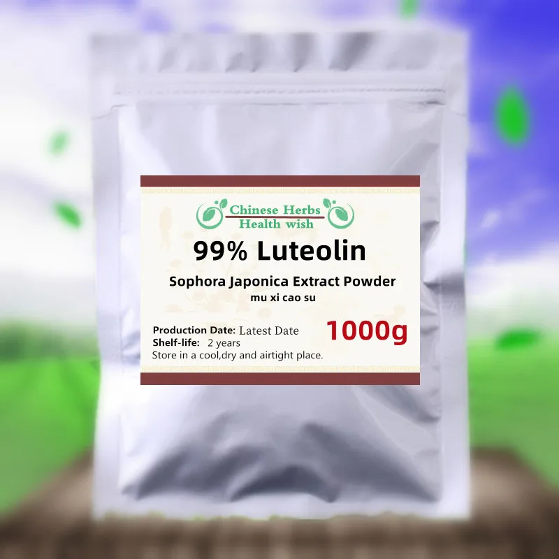 

50-1000 г 99% лютеолин Софора японская, бесплатная доставка