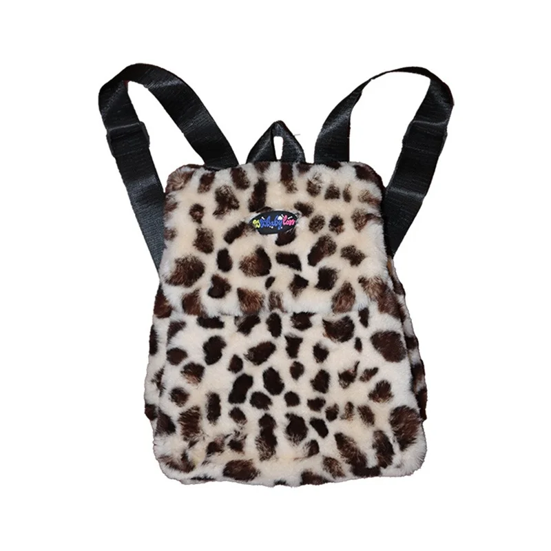 High Quality Women's Luxury Plush Backpack 100% Rex Rabbit Fur Premium Backpack Fluffy Soft Rabbit Fur Backpack