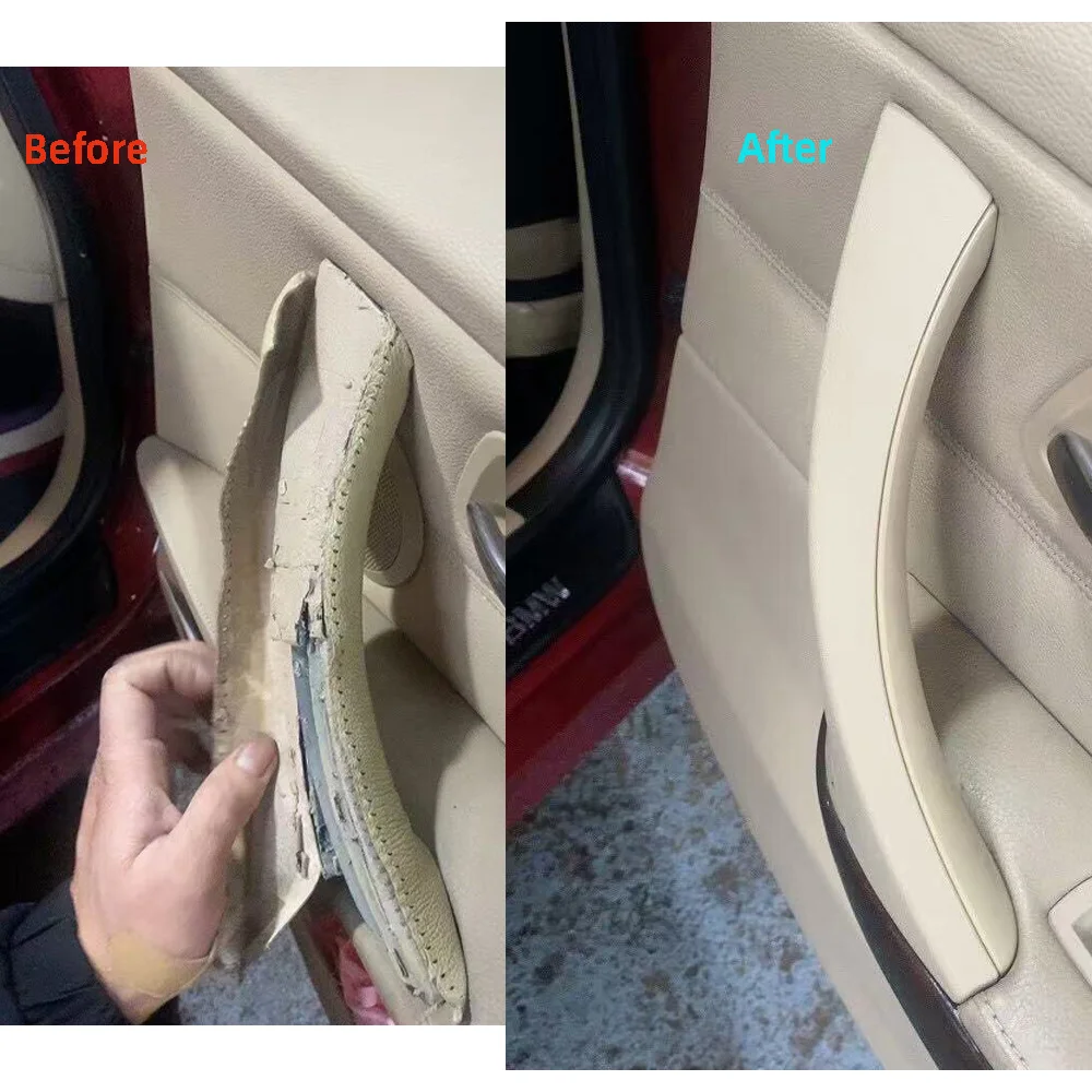 BMW 3 시리즈 E90 E91 E92 316i 318i 320i 325i 328i 용 차량 좌우측 내부 도어 손잡이 커버 트림 포함