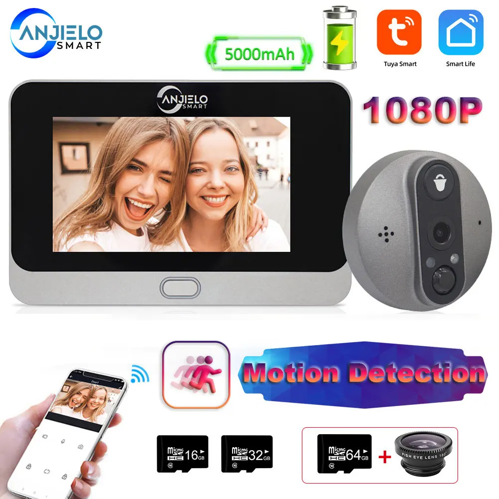 1080p-wifi-wireless-video-doorbell-camera-tuya-smart-home-apartment-wifi-visual-peephole-door-bell-tuya-video-intercom-for-home