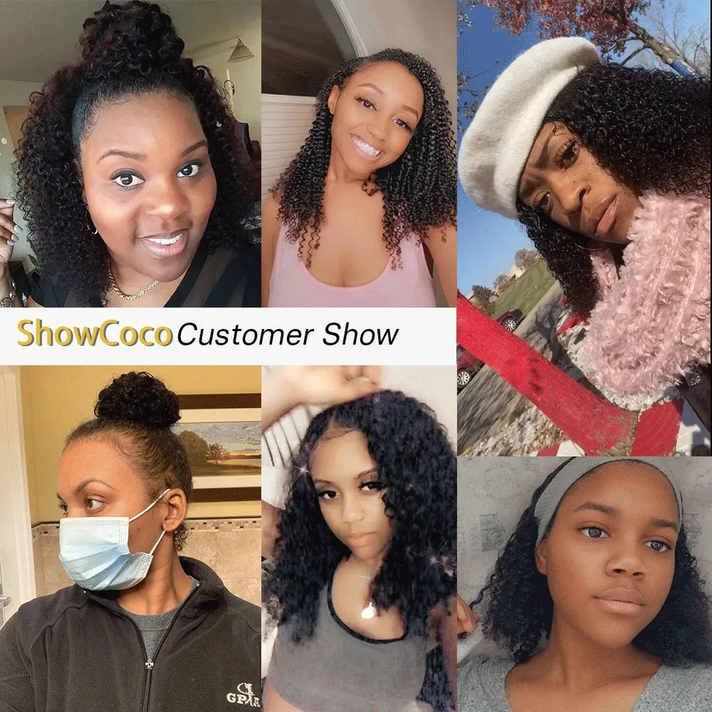 Afro Kinky Curly Clip In Human Hair Extensions Machine-Made Remy Triple Wefts Human Hair For Black Women 10inch-26inch