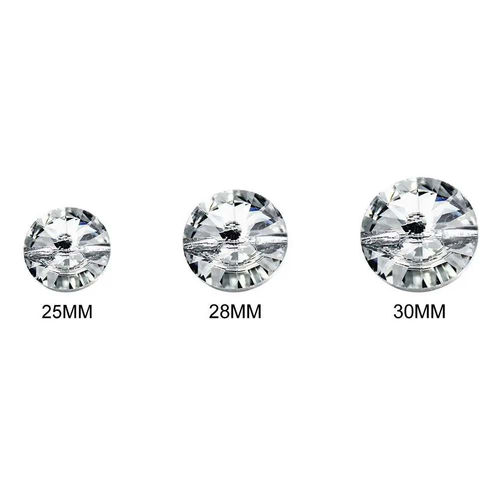 50Pcs Acrylic Rhinestone Buttons DIY Clothing Sewing Button Crystal Buttons For Clothing Sofa Craft Sewing Accessories 6