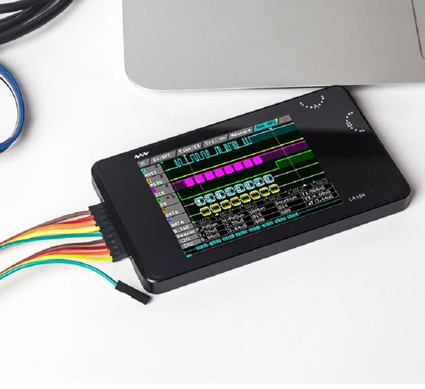 ロジックアナライザーキット 2.8インチ オシロスコープ デジタルロジカルアナライザー LA104 USB Mini 4チャンネル オシロスコープ  デジタルロジックアナライザ LA104 USB.ミニ4チャンネル100MHzの最大サンプリングレートが内蔵されていま オシロスコープ 2.8 ... オシロスコープ、 デジタルロジックアナライザ LA104 USB.ミニ4チャンネル100MHzの最大サンプリングレートが内蔵されてい