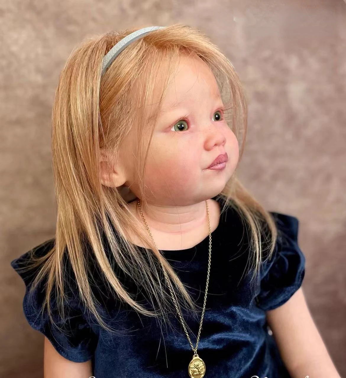 Leonie Reborn Vinyl Toddler Doll Kit by Ping Lau 32 Inch