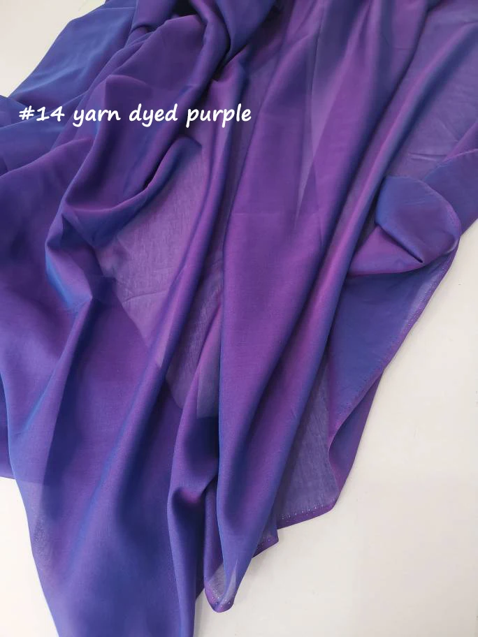 Luxurious Pure White Silk-Cotton Fabric for Dress Linings - Lightweight & Soft