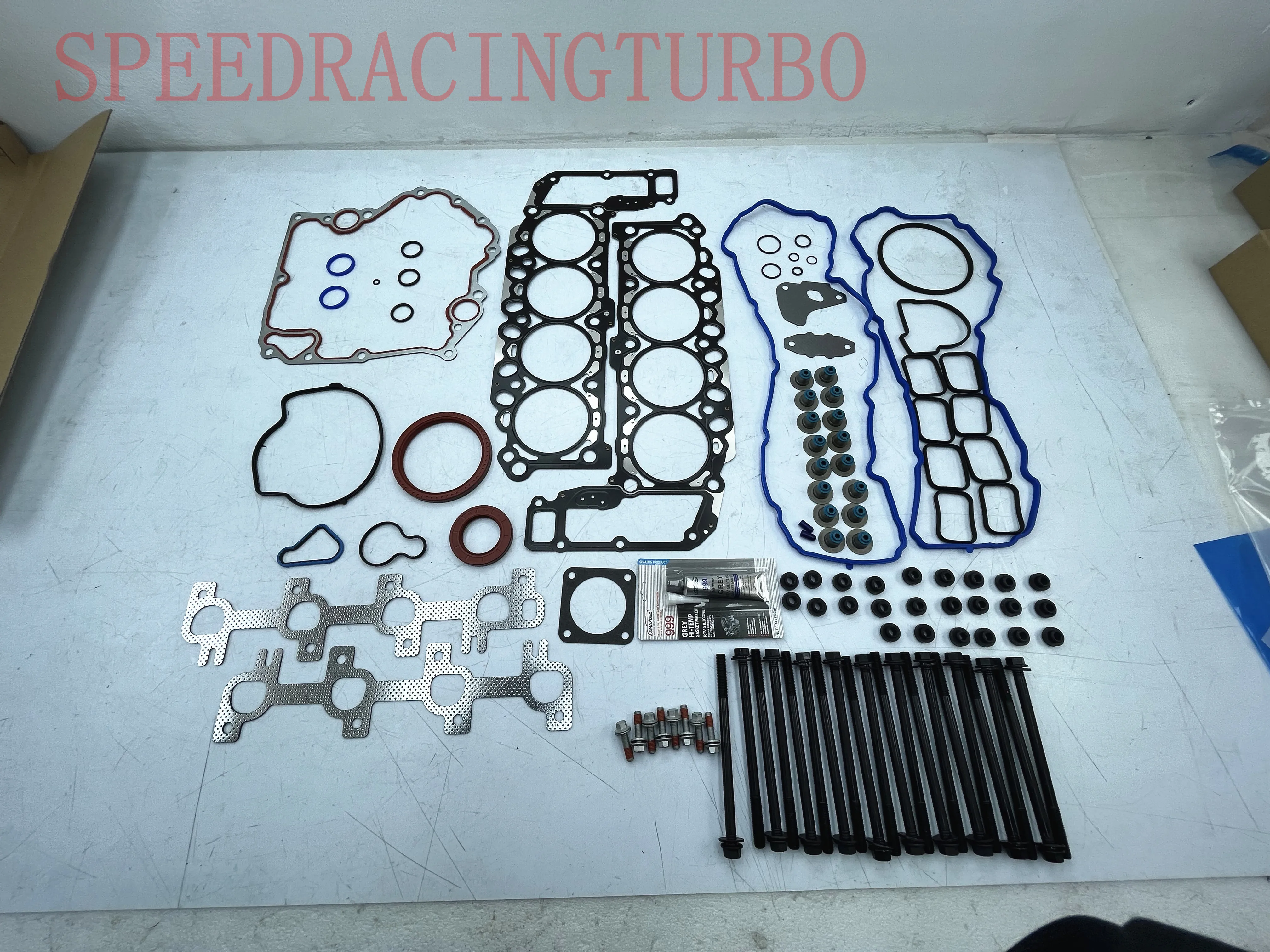 

Full Gasket Set Head Bolts Fit 02-07 Chrysler Dodge Jeep 4.7 287CID SOHC