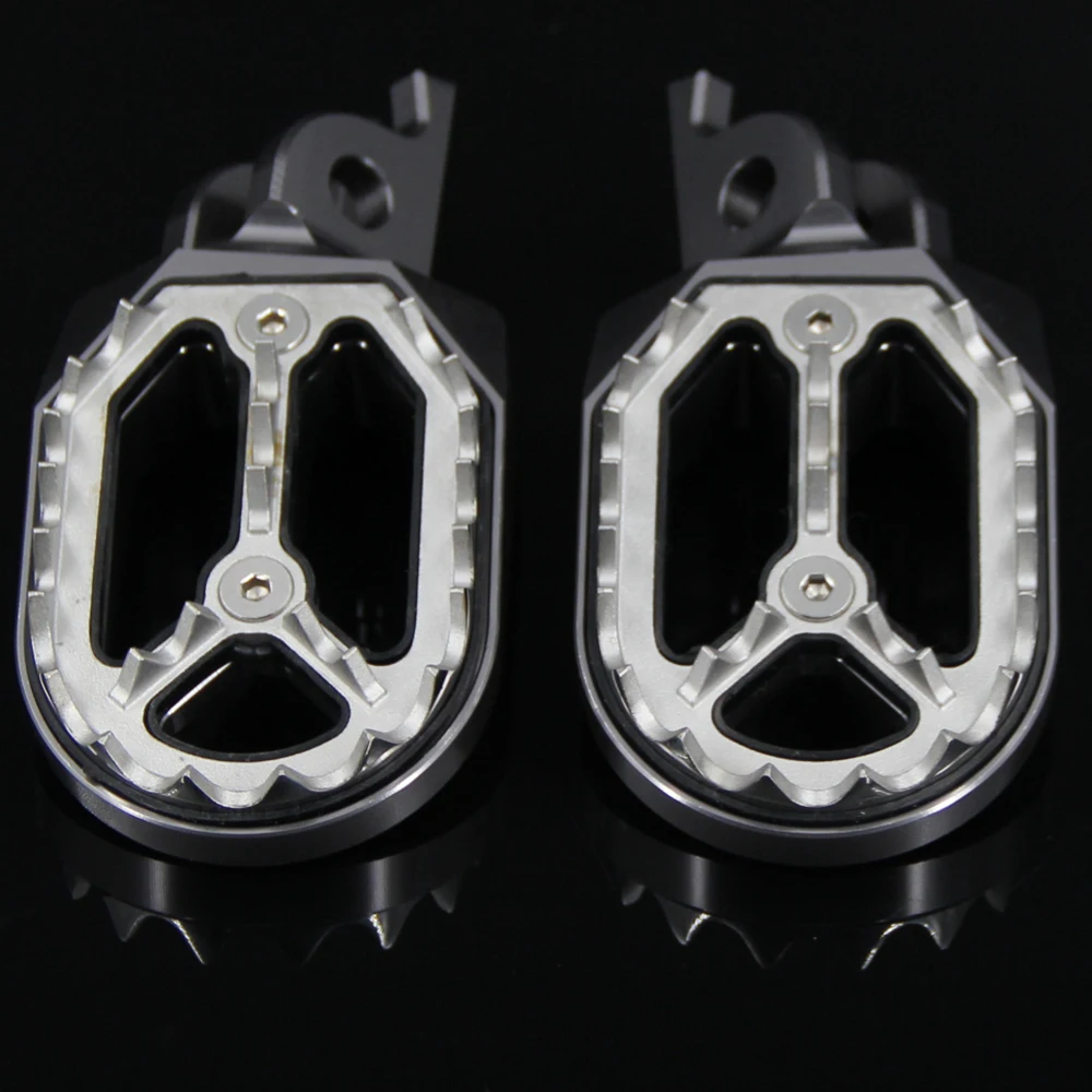 

RiderJacky® Motorcycle foot rests footrest footpegs Pegs Pedals For Honda CRF150R CRF 150R 2007-2017 2012 2013 2014 2015 2016