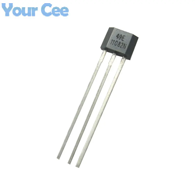 

10 pcs 49E Hall Element OH49E SS49E Hall Effect Sensor Linear Switch