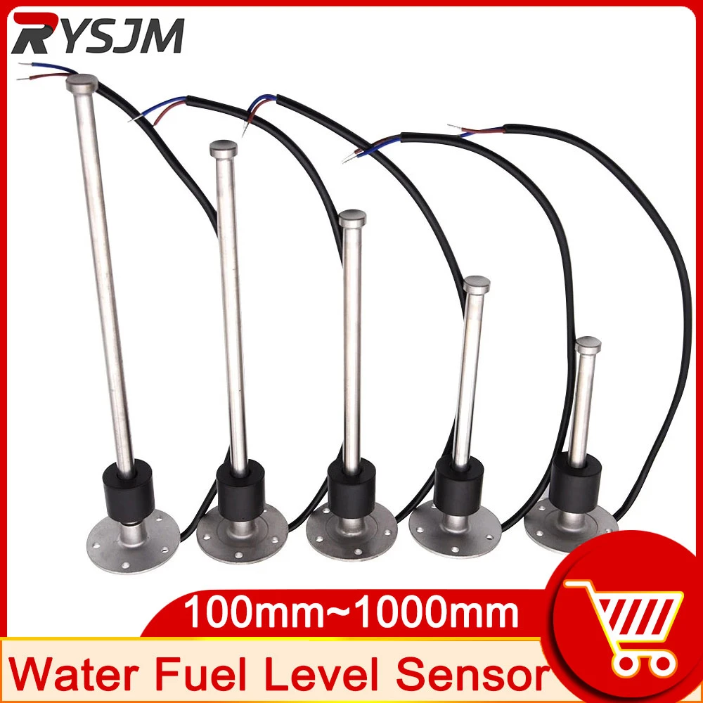 100mm ~ 1000mm Water Fuel Level Gauge Sensor 0~190 240~33 Ohm Marine ...