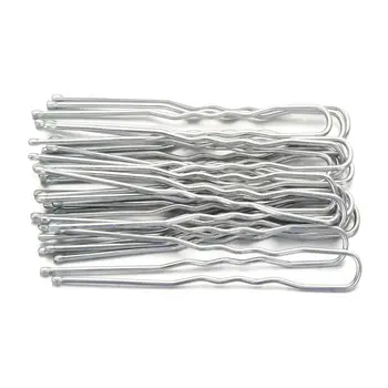 مشابك شعر مموجة على شكل حرف U للنساء ، دبابيس بوبي ، مشبك معدني ، غطاء رأس ، أداة تصفيف شعر الزفاف ، 5-7 ، 20- 3