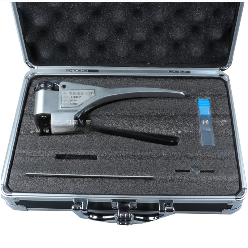 

Hardness Tester W-20ab Aluminum Alloy Aluminum Plate Stainless Steel Yellow Copper Clamp Tester SF in Stock