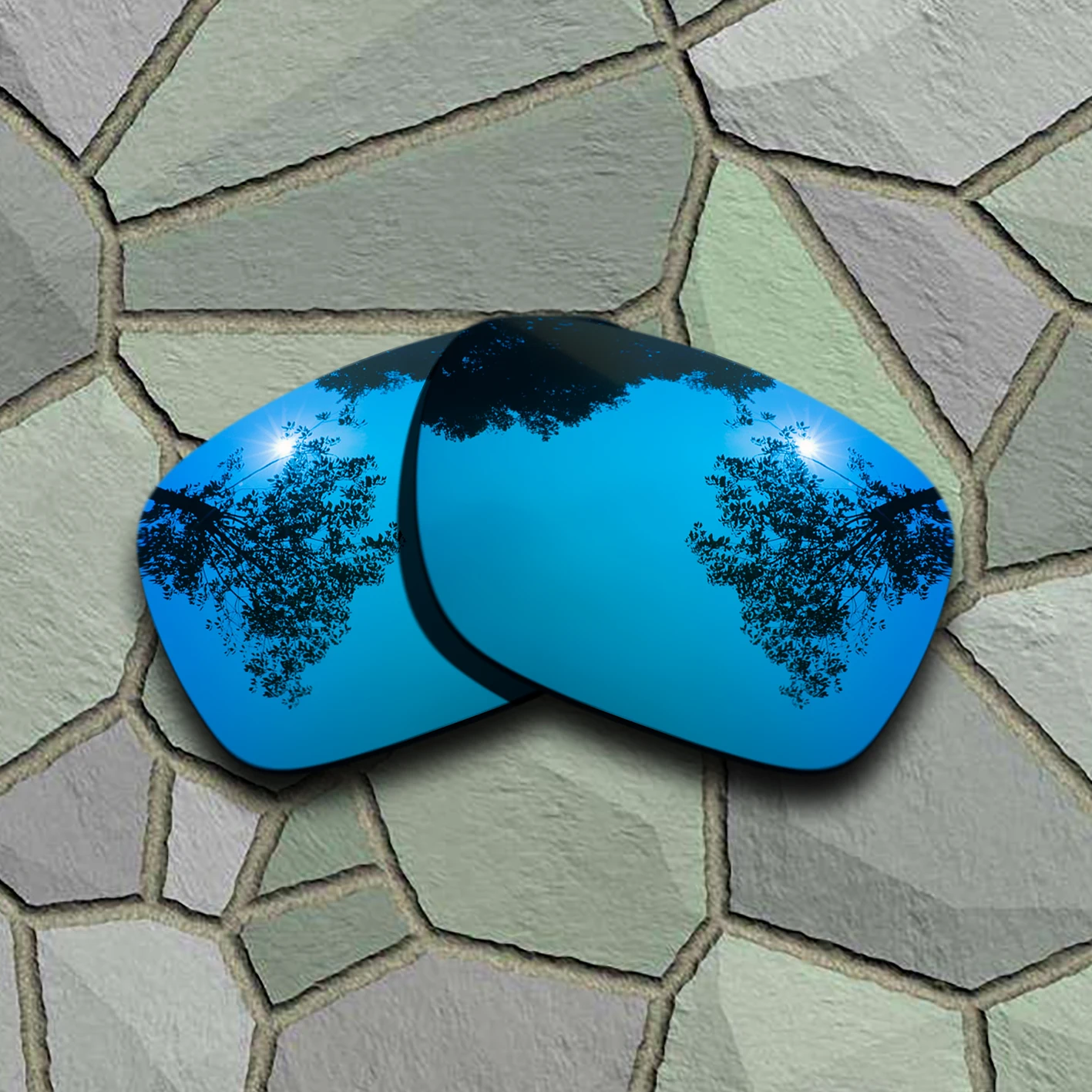 Lenti Di Ricambio Per Occhiali Da Sole Blu Cielo Per Oakley Holbrook Metal