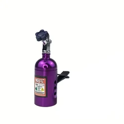 Premium Car Air Freshener - Nitrogen Bottle Aromatherapy Perfume Fragrance Accessory (Purple)