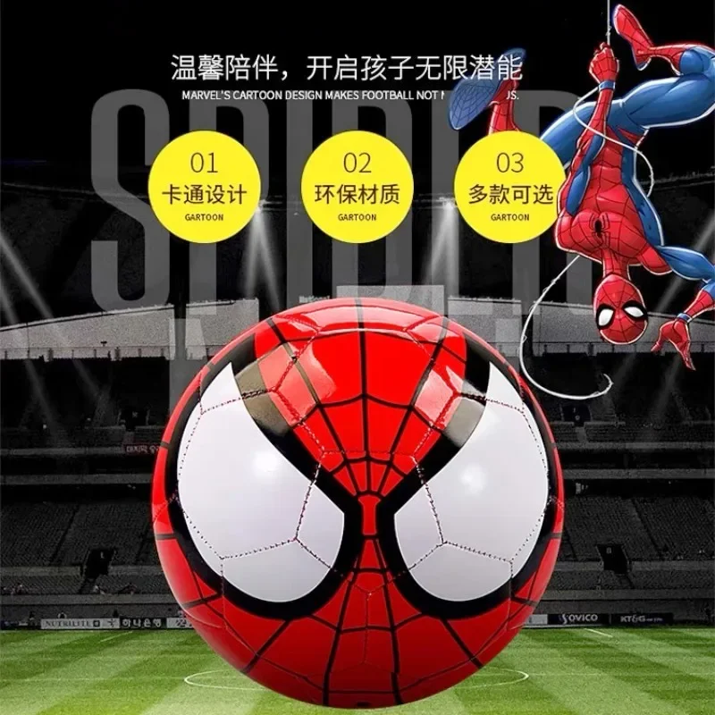 Disney Spider-Man Football Ball Numero 3 5 Student Football Campus Training Game Pvc Football Student Birthday Gift Toys