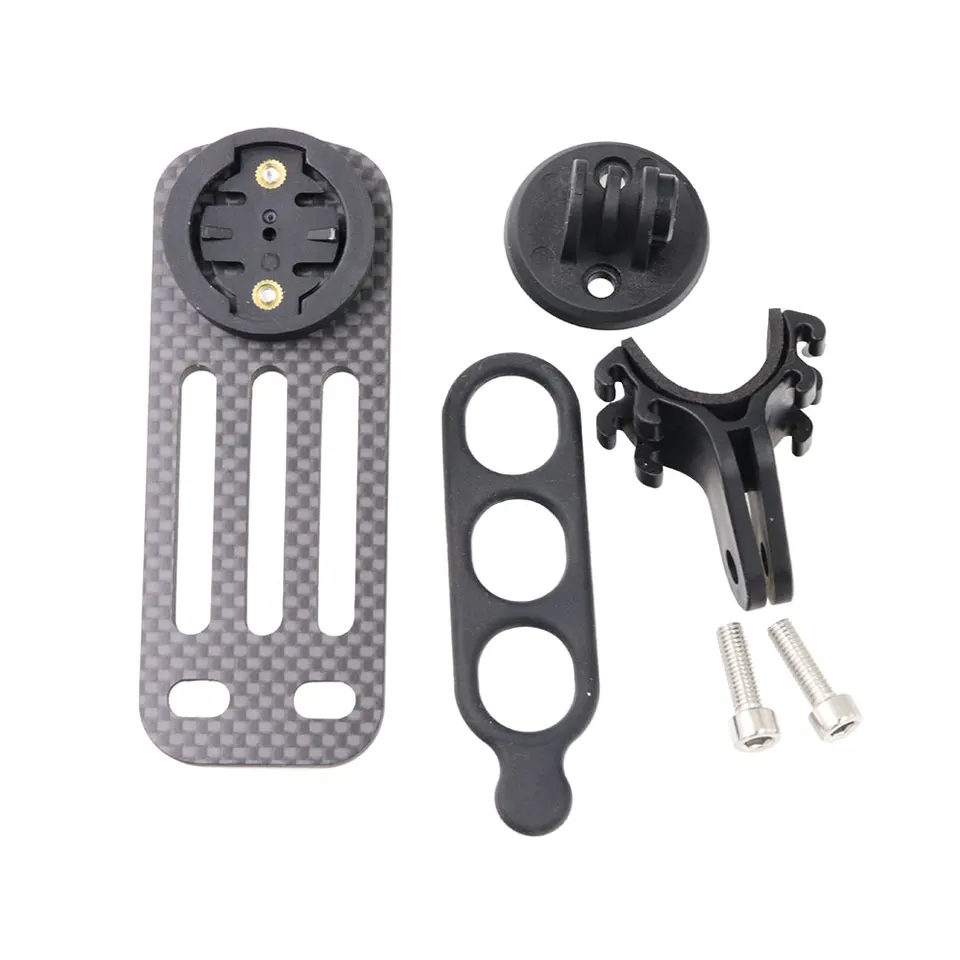 Support Guidon Vélo En Fibre De Carbone Out Front - Pour Ordinateur De Vélo, GPS, VTT
