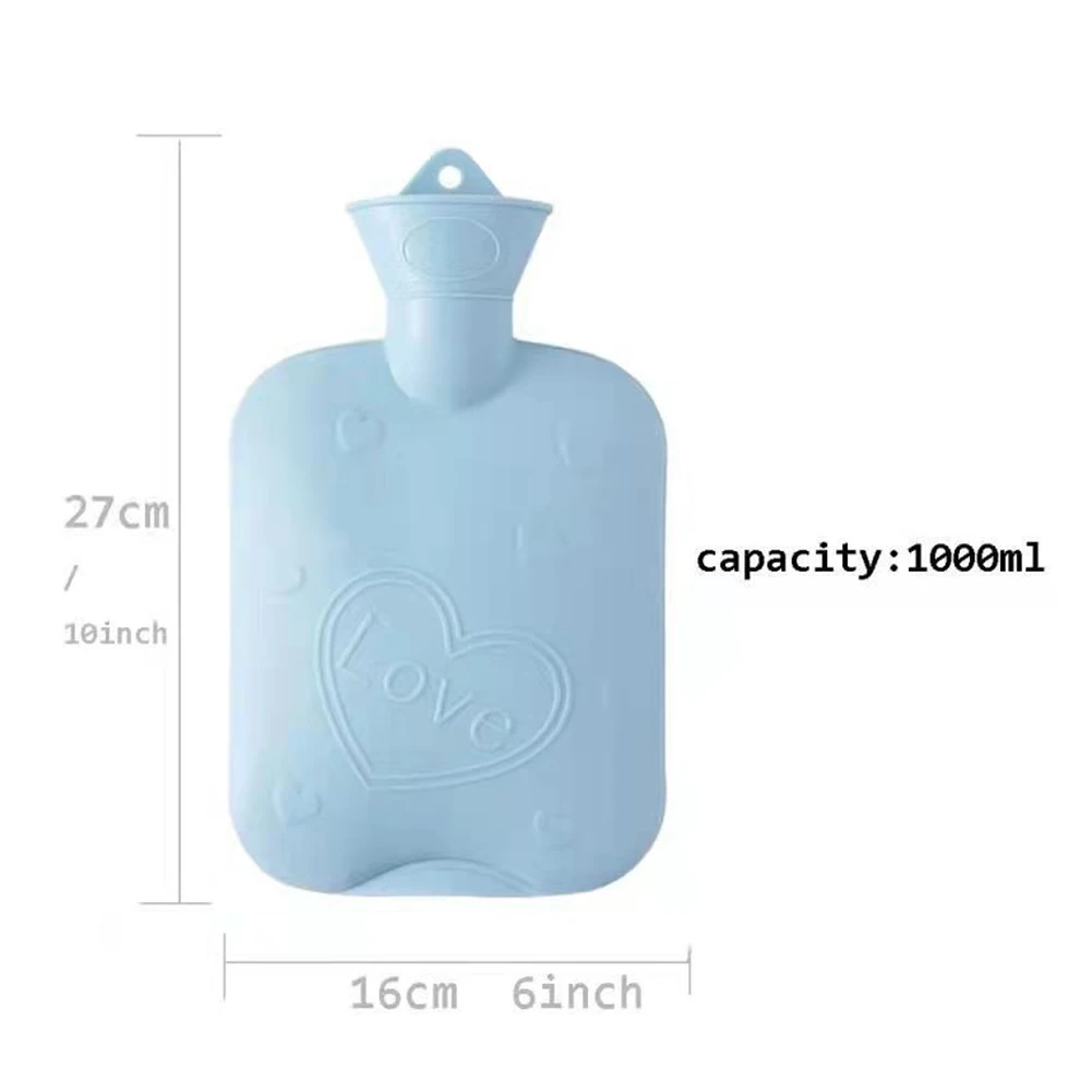 Cute Animal Hot Water Bottle Belt Women Portable Hand Warmer 1000ml Hot Water Bag Bottles For Girls Heater Home Warming Product