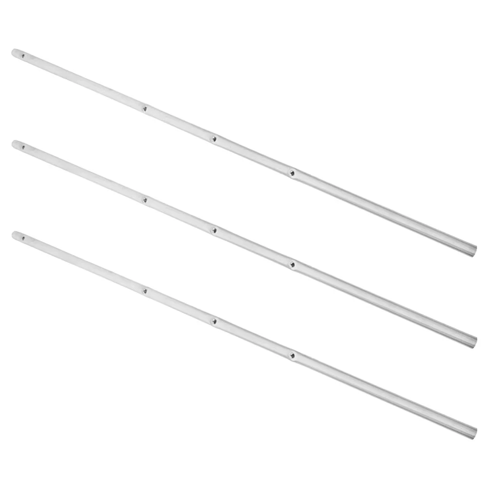 3Pcs Iron Steel Table Soccer Rods Football Machine Handle Foosball Replacement Parts Desk Accessories Sportcraft Foosball Table