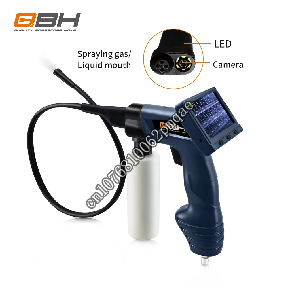 

Factory 4.3 Inch screen visual cleaning gun air conditioner and sterilization of car A/C evaporator