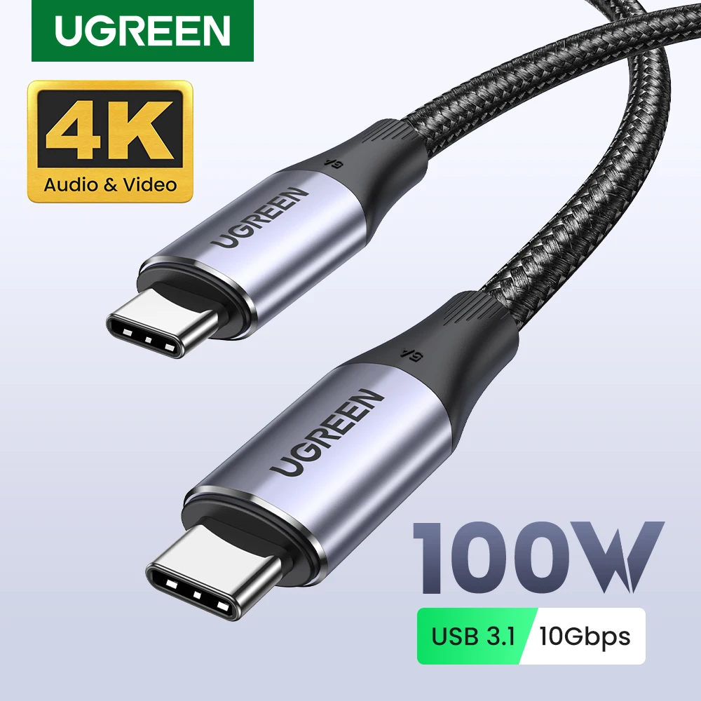 Rankie Câble USB C Vers USB C 100W, Câble De Charge Rapide USB Type C