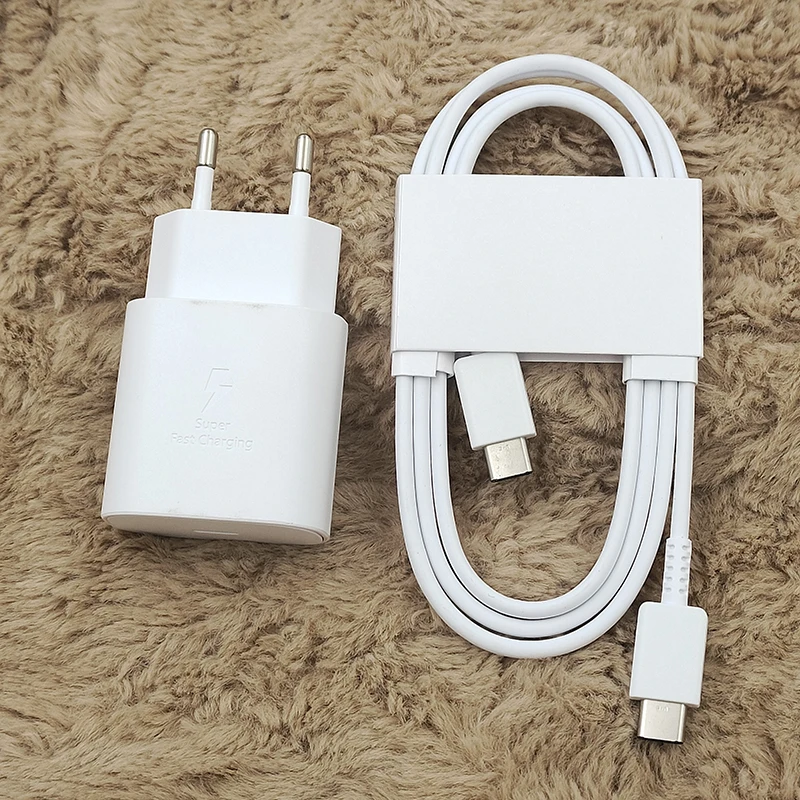 Samsung 25W EU USB-C Wall Charger with Super Fast Charging Capability